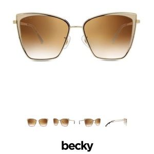 Brand New DIFF Eyewear Becky Sunnies